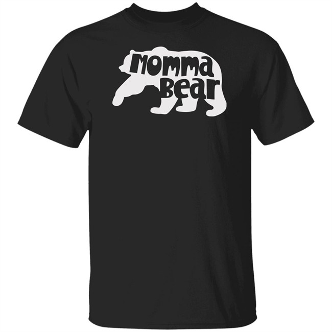 Women Mama Bear Shirt Graphic Tee Black Shirts Women Mama Bear Shirt Graphic Tee Black Shirts