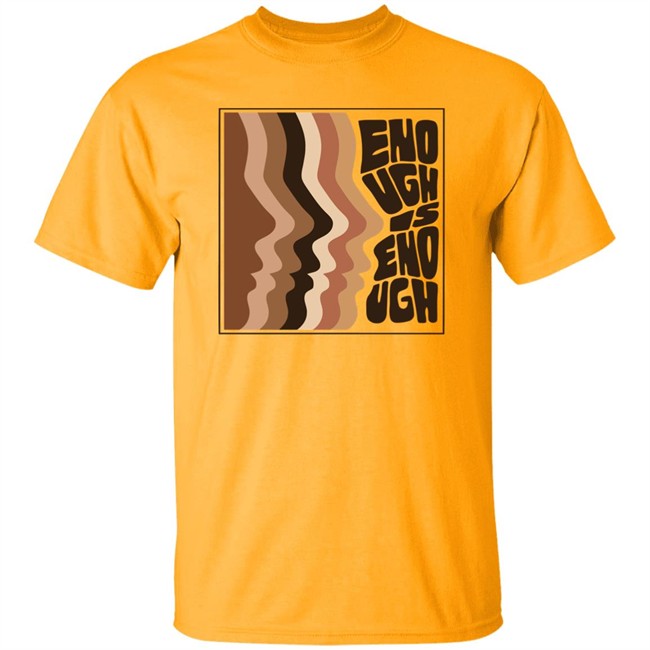 Bonfire Enough is Enough T-Shirt Enough is Enough Bonfire White T-Shirt Bonfire Enough is Enough T-Shirt Enough is Enough Bonfire White T-Shirt