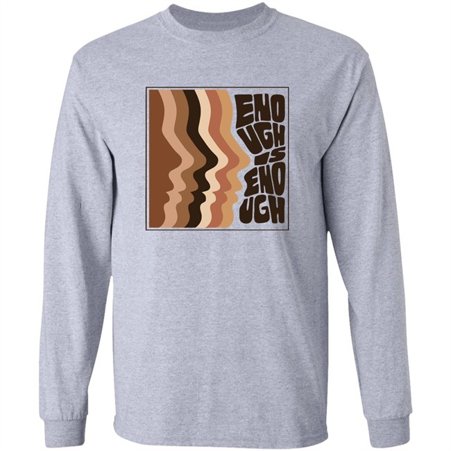 Bonfire Enough is Enough T-Shirt Enough is Enough Bonfire White T-Shirt Bonfire Enough is Enough T-Shirt Enough is Enough Bonfire White T-Shirt