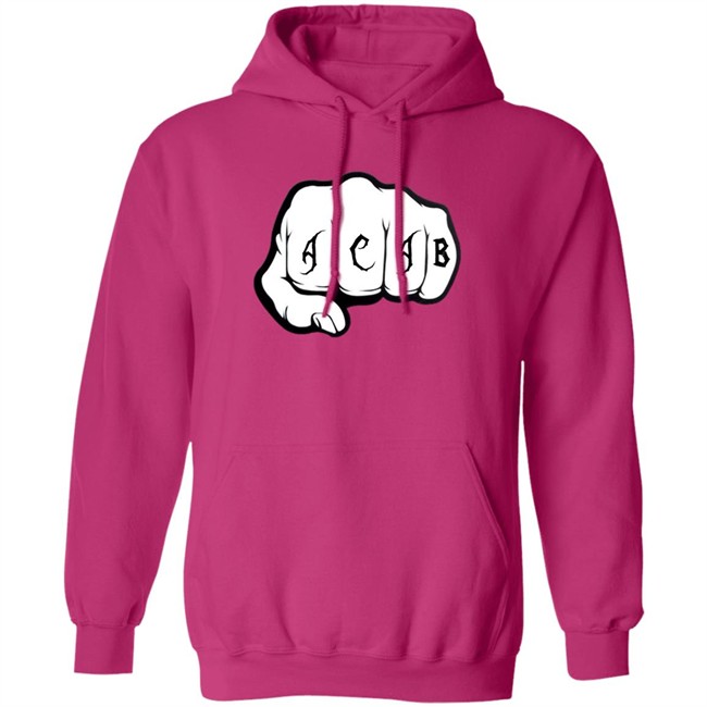 Acab Shirt Ultras ACAB Knock-Out WhiteT Shirts Acab Shirt Ultras ACAB Knock-Out WhiteT Shirts