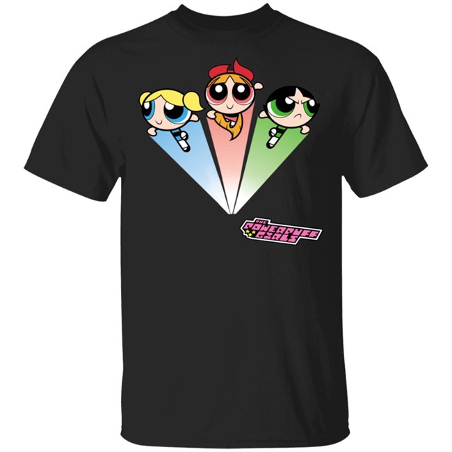 Fifth Sun The Powerpuff Girls Girls' Superhero Shapes T-Shirt Fifth Sun The Powerpuff Girls Girls' Superhero Shapes T-Shirt