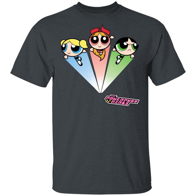 Fifth Sun The Powerpuff Girls Girls' Superhero Shapes T-Shirt Fifth Sun The Powerpuff Girls Girls' Superhero Shapes T-Shirt