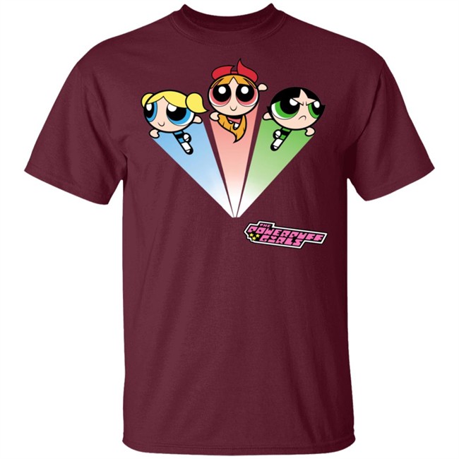 Fifth Sun The Powerpuff Girls Girls' Superhero Shapes T-Shirt Fifth Sun The Powerpuff Girls Girls' Superhero Shapes T-Shirt