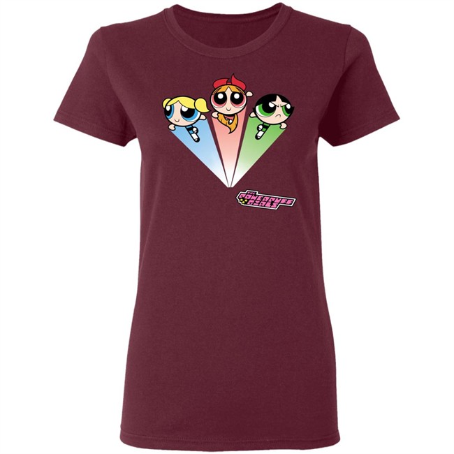 Fifth Sun The Powerpuff Girls Girls' Superhero Shapes T-Shirt Fifth Sun The Powerpuff Girls Girls' Superhero Shapes T-Shirt