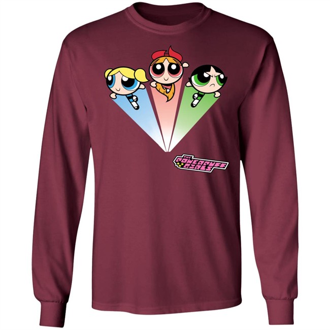 Fifth Sun The Powerpuff Girls Girls' Superhero Shapes T-Shirt Fifth Sun The Powerpuff Girls Girls' Superhero Shapes T-Shirt