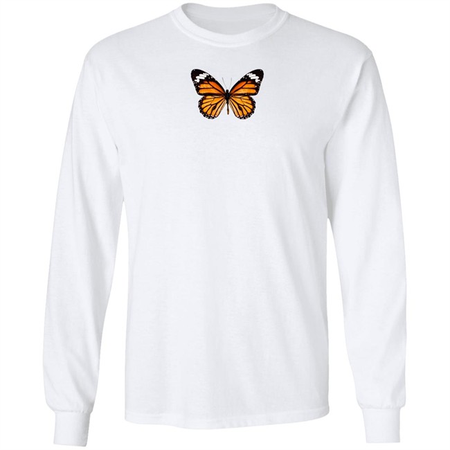 Butterfly Hoodie Brandy Melville daisy butterfly White hooded Sweatshirt Butterfly Hoodie Brandy Melville daisy butterfly White hooded Sweatshirt