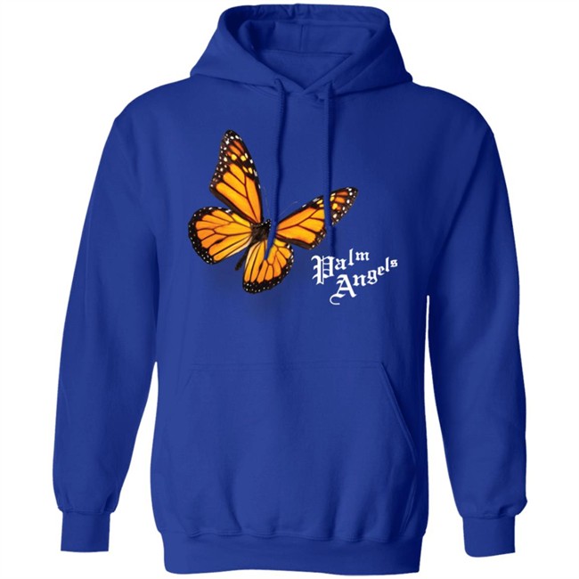 Butterfly Palm Angels Shirt Butterfly Black T Shirts Butterfly Palm Angels Shirt Butterfly Black T Shirts
