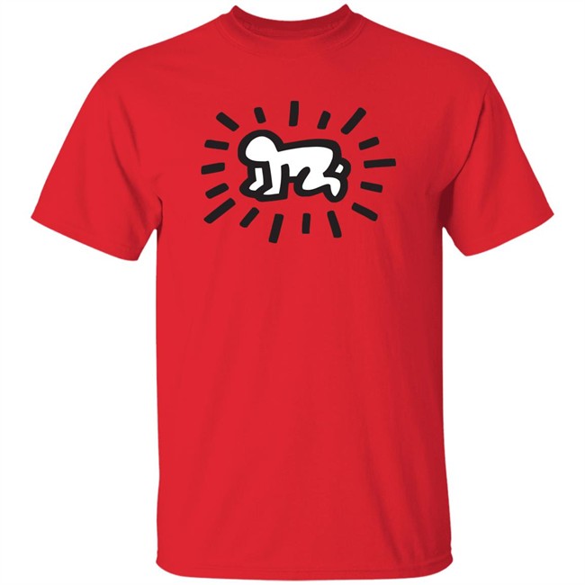 Keith Haring Pop Shop Baby T Shirt Baby Keith Haring Pop Shop Red Shirts