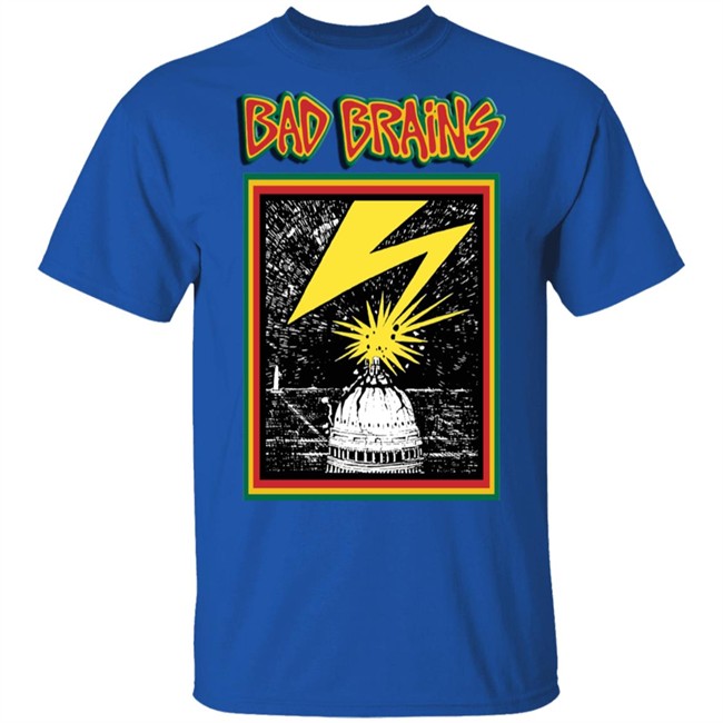 Bad Brains T Shirt Capitol Punk Rock Art Black Shirts Bad Brains T Shirt Capitol Punk Rock Art Black Shirts