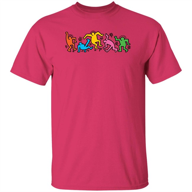 Keith Haring Pop Shop Five Dancers Shirt Five Dancers Keith Haring Pop Shop White Shirt Keith Haring Pop Shop Five Dancers Shirt Five Dancers Keith Haring Pop Shop White Shirt