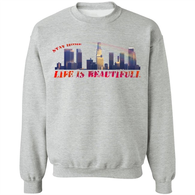 Stay Home Life Is Beautifull Shirt One Good Thing Inspirational messages bloom amid outbreak in Los Angeles Strong Together Always Look at the Bright Side of Life And So many Rainbows Stay Home Life Is Beautifull Shirt One Good Thing Inspirational messages bloom amid outbreak in Los Angeles Strong Together Always Look at the Bright Side of Life And So many Rainbows