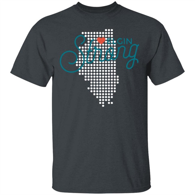 We Are Elgin Strong Shirt 'Elgin Strong' T-shirt sale launched by Symonds-Madison Funeral Home We Are Elgin Strong Shirt 'Elgin Strong' T-shirt sale launched by Symonds-Madison Funeral Home