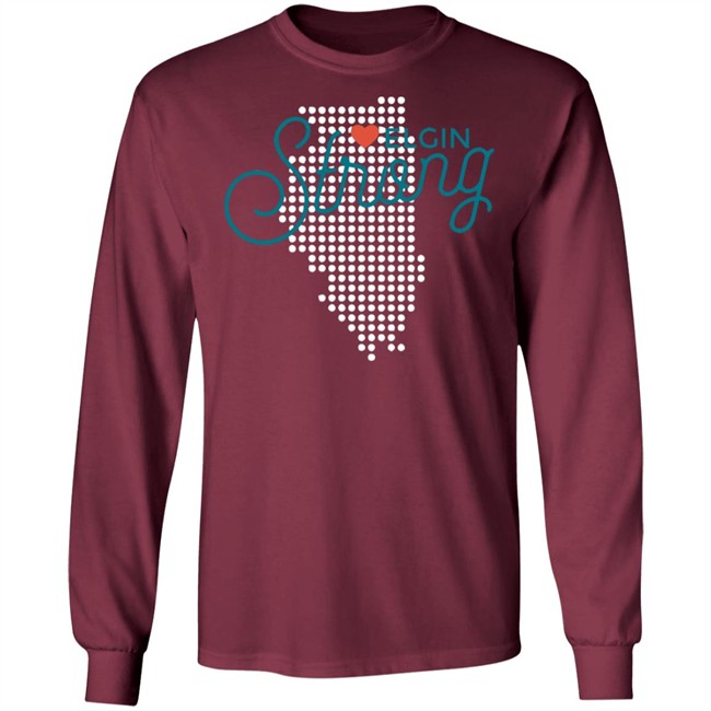 We Are Elgin Strong Shirt 'Elgin Strong' T-shirt sale launched by Symonds-Madison Funeral Home We Are Elgin Strong Shirt 'Elgin Strong' T-shirt sale launched by Symonds-Madison Funeral Home