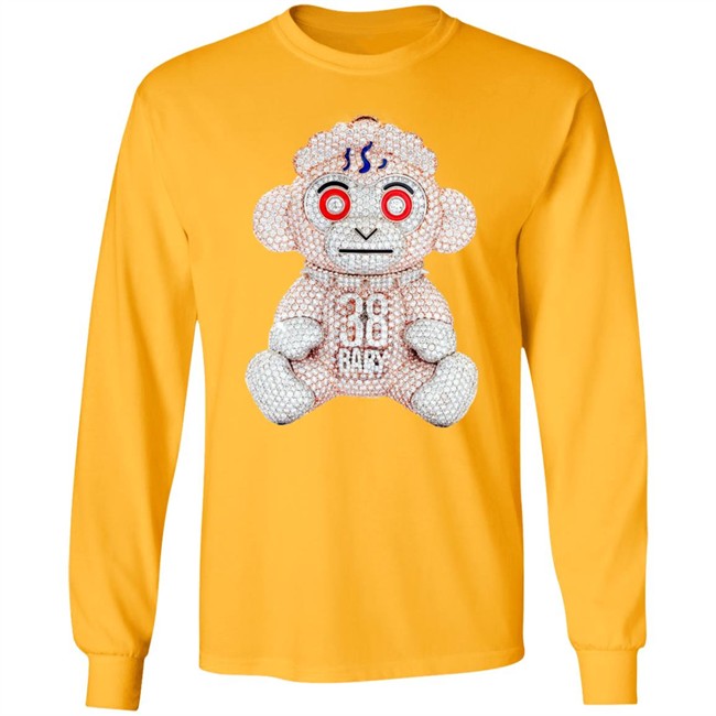 38 Baby Pendant Monkey White Shirt 38 Baby Pendant Monkey White Shirt