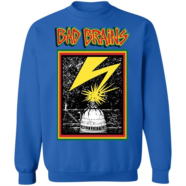 Bad Brains T Shirt Capitol Punk Rock Art Black Shirts Bad Brains T Shirt Capitol Punk Rock Art Black Shirts