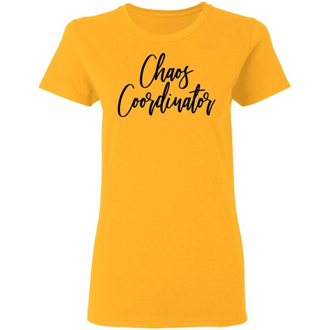 Chaos Coordinator Shirt Teacher Mom Gift White T Shirts Chaos Coordinator Shirt Teacher Mom Gift White T Shirts