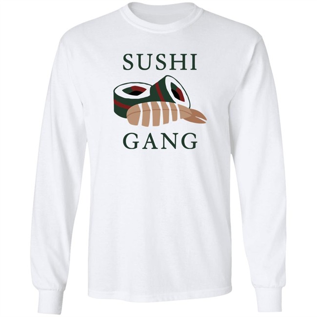 Bramfam The Sushi Gang Shirt The Sushi Gang Bramfam White T Shirt Bramfam The Sushi Gang Shirt The Sushi Gang Bramfam White T Shirt