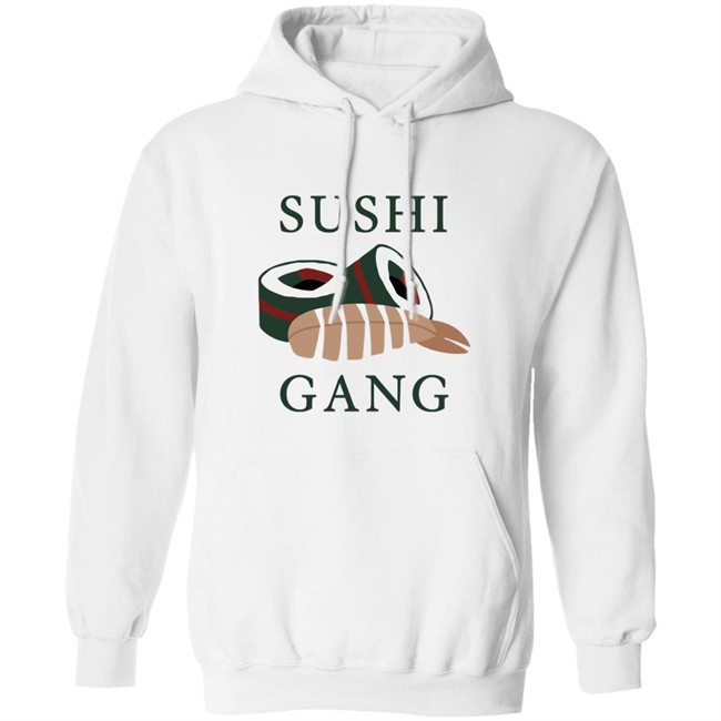 Bramfam The Sushi Gang Shirt The Sushi Gang Bramfam White T Shirt Bramfam The Sushi Gang Shirt The Sushi Gang Bramfam White T Shirt