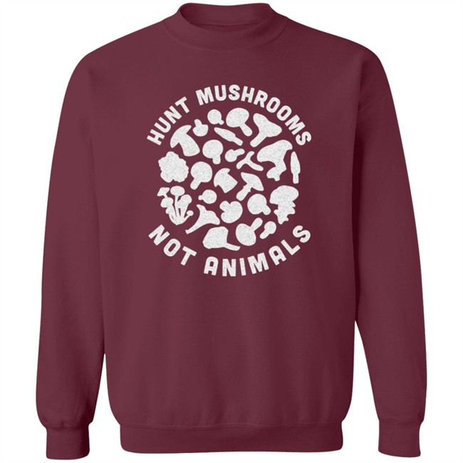 Hunt Mushrooms Not Animals Shirt Hunting Mushroom Black T Shirt Hunt Mushrooms Not Animals Shirt Hunting Mushroom Black T Shirt