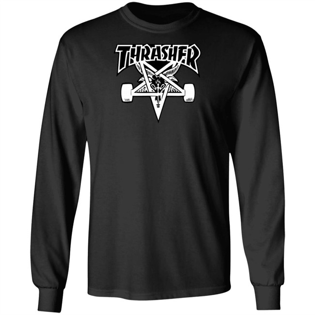 Skategoat Thrasher T Shirt Thrasher Magazine Black Shirts Skategoat Thrasher T Shirt Thrasher Magazine Black Shirts