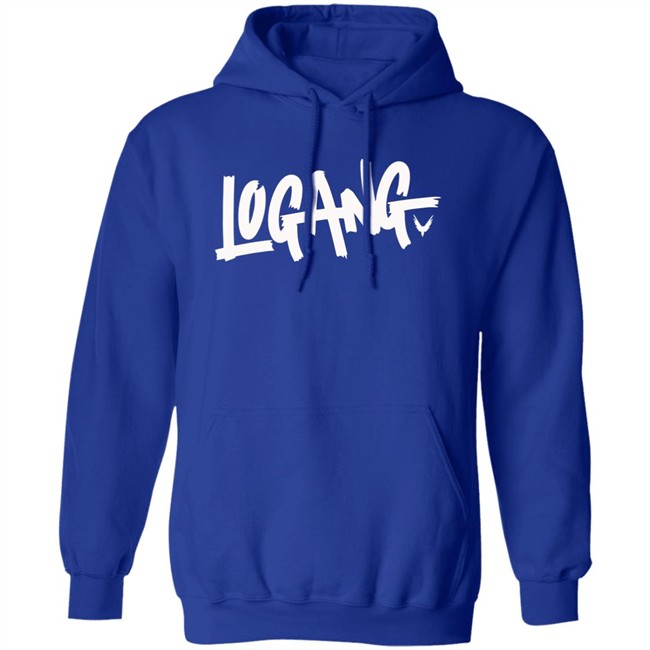 Logang Logan Paul Maverick Hoodie Logang Logan Logang Logo Pink Hooded Sweatshirt Logang Logan Paul Maverick Hoodie Logang Logan Logang Logo Pink Hooded Sweatshirt