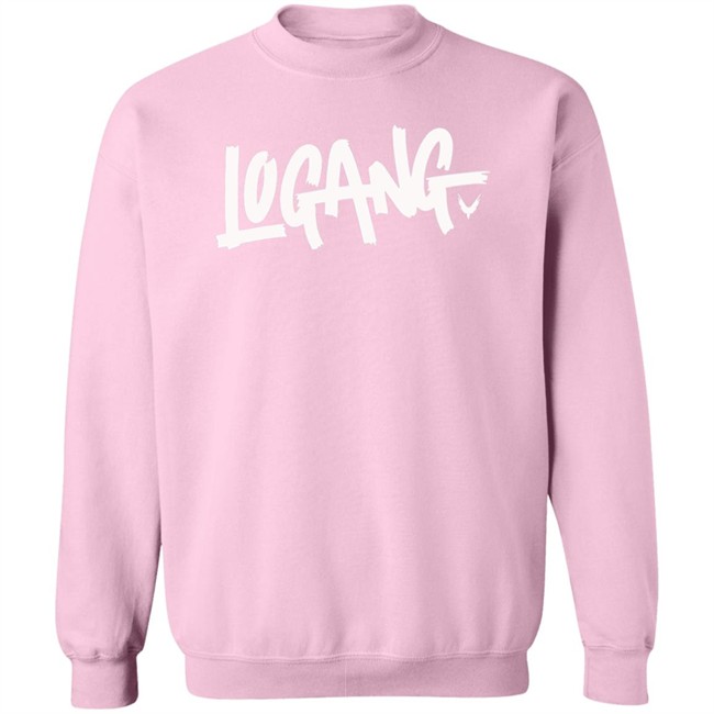 Logang Logan Paul Maverick Hoodie Logang Logan Logang Logo Pink Hooded Sweatshirt Logang Logan Paul Maverick Hoodie Logang Logan Logang Logo Pink Hooded Sweatshirt
