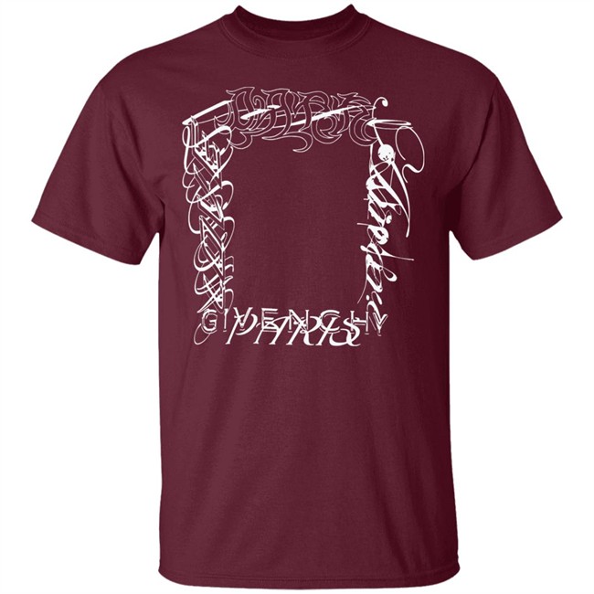 SLIM CALLIGRAPHIC PRINTED Givenchy T SHIRT Givenchy New Arrivals Black T Shirts SLIM CALLIGRAPHIC PRINTED Givenchy T SHIRT Givenchy New Arrivals Black T Shirts