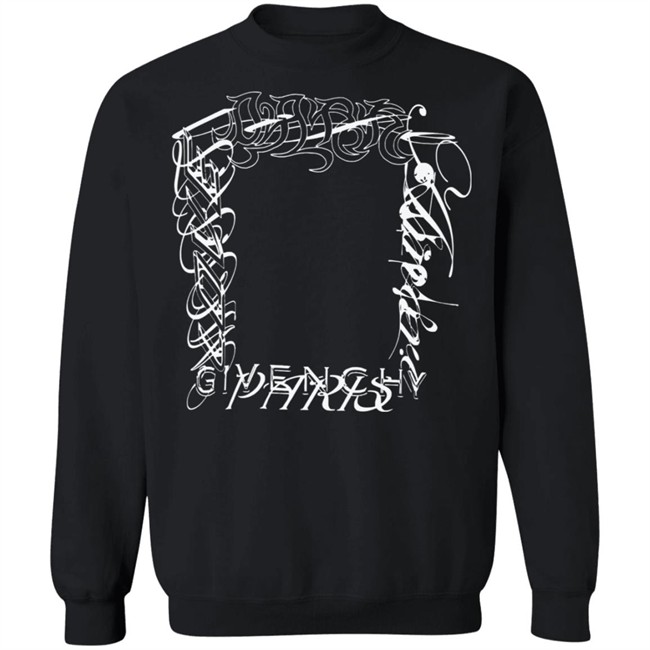 SLIM CALLIGRAPHIC PRINTED Givenchy T SHIRT Givenchy New Arrivals Black T Shirts SLIM CALLIGRAPHIC PRINTED Givenchy T SHIRT Givenchy New Arrivals Black T Shirts