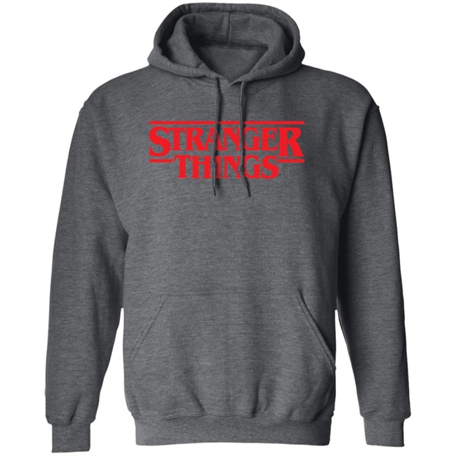 Stranger Things Hoodie Netflix Stranger Things Simple Red Logo Hooded Sweatshirt Stranger Things Hoodie Netflix Stranger Things Simple Red Logo Hooded Sweatshirt