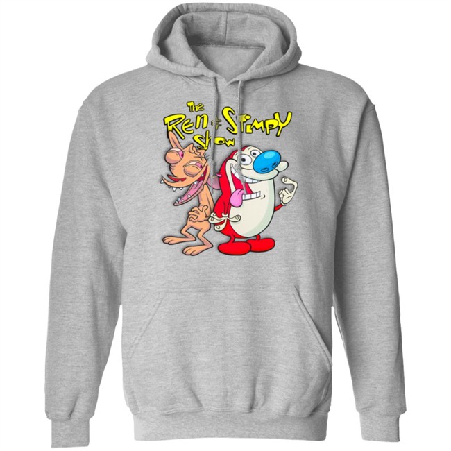 Ren And Stimpy Shirt TV Cartoon Graphic White T Shirts Ren And Stimpy Shirt TV Cartoon Graphic White T Shirts