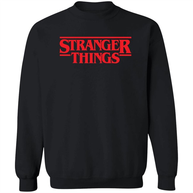 Stranger Things Hoodie Netflix Stranger Things Simple Red Logo Hooded Sweatshirt Stranger Things Hoodie Netflix Stranger Things Simple Red Logo Hooded Sweatshirt
