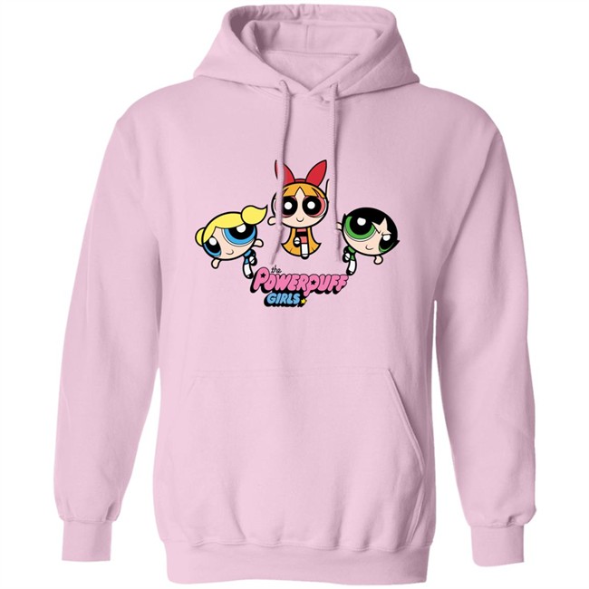 Powerpuff Girls Hoodie Pink Powerpuff Girls Hooded Sweatshirt Powerpuff Girls Hoodie Pink Powerpuff Girls Hooded Sweatshirt