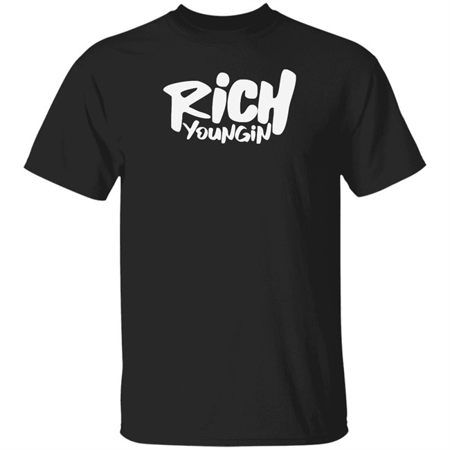 Billion Dollar Baby Rich Youngin Signature T Shirt Rich Youngin Signature Billion Dollar Baby Black Shirts
