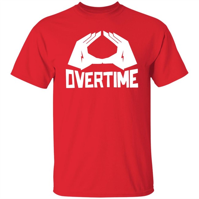 Overtime Shoutout Ot Hoodie Shoutout Ot Overtime Red Hooded Sweatshirt Overtime Shoutout Ot Hoodie Shoutout Ot Overtime Red Hooded Sweatshirt