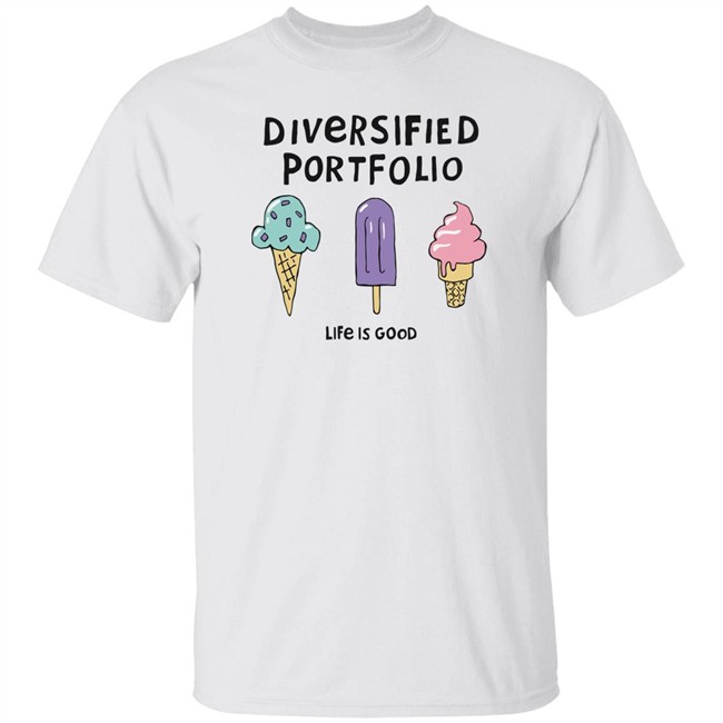 Life Is Good Diversified Portfolio Ice Cream T Shirt Diversified Portfolio Ice Cream Life Is Good Grey Shirts Life Is Good Diversified Portfolio Ice Cream T Shirt Diversified Portfolio Ice Cream Life Is Good Grey Shirts