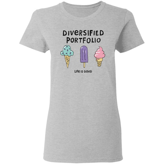 Life Is Good Diversified Portfolio Ice Cream T Shirt Diversified Portfolio Ice Cream Life Is Good Grey Shirts Life Is Good Diversified Portfolio Ice Cream T Shirt Diversified Portfolio Ice Cream Life Is Good Grey Shirts