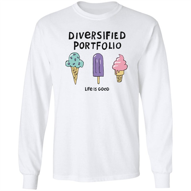 Life Is Good Diversified Portfolio Ice Cream T Shirt Diversified Portfolio Ice Cream Life Is Good Grey Shirts Life Is Good Diversified Portfolio Ice Cream T Shirt Diversified Portfolio Ice Cream Life Is Good Grey Shirts