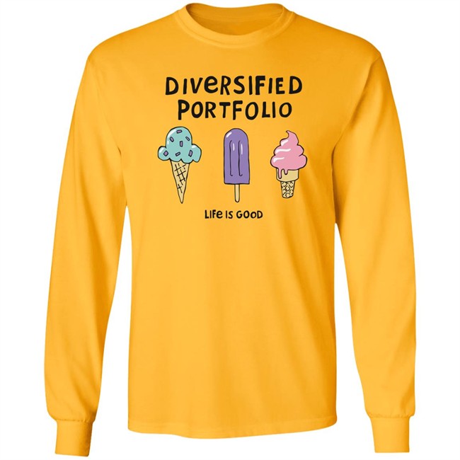 Life Is Good Diversified Portfolio Ice Cream T Shirt Diversified Portfolio Ice Cream Life Is Good Grey Shirts Life Is Good Diversified Portfolio Ice Cream T Shirt Diversified Portfolio Ice Cream Life Is Good Grey Shirts