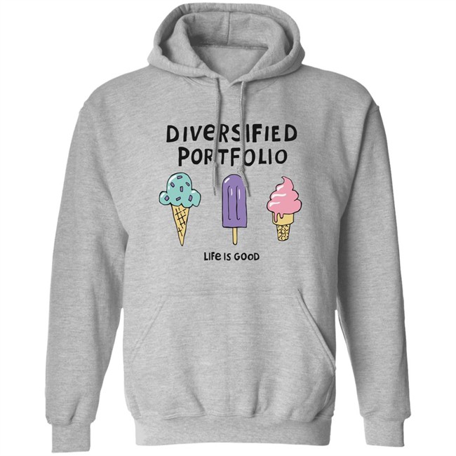 Life Is Good Diversified Portfolio Ice Cream T Shirt Diversified Portfolio Ice Cream Life Is Good Grey Shirts Life Is Good Diversified Portfolio Ice Cream T Shirt Diversified Portfolio Ice Cream Life Is Good Grey Shirts