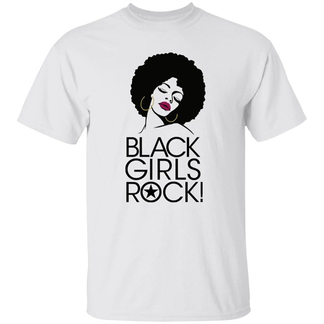 Black Girls Rock Shirt Black Girls Rock Ladies Glitter White T Shirt