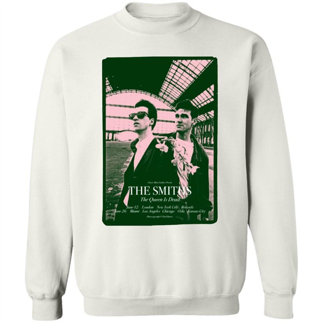 The Smiths T Shirt The Queen is Dead us tour ’86 Complete Chord Songbook T-Shirt white shirt The Smiths T Shirt The Queen is Dead us tour ’86 Complete Chord Songbook T-Shirt white shirt